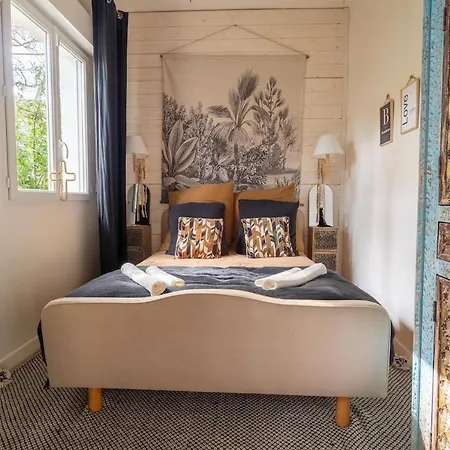 Boheme Chic Avec Piscine & Jardin Au Pyla