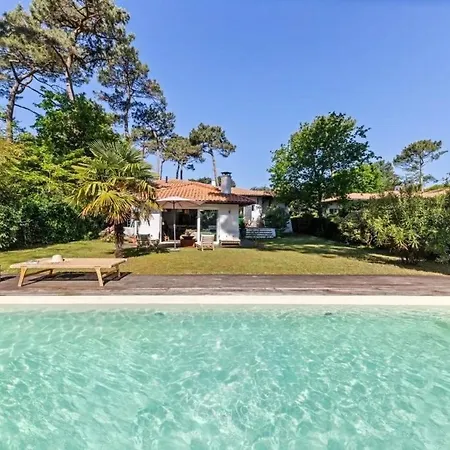 וילה Esprit Au Pyla-sur-mer Avec Piscine, 150m לה-טסט-דה-בוש