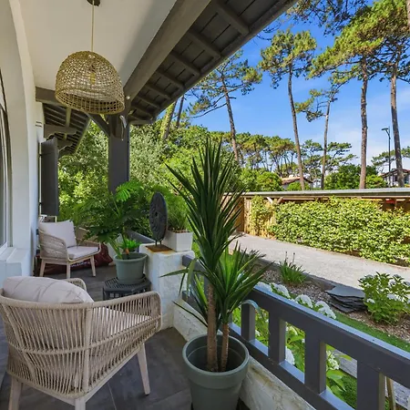 Esprit Au Pyla-sur-mer Avec Piscine, 150m וילה לה-טסט-דה-בוש