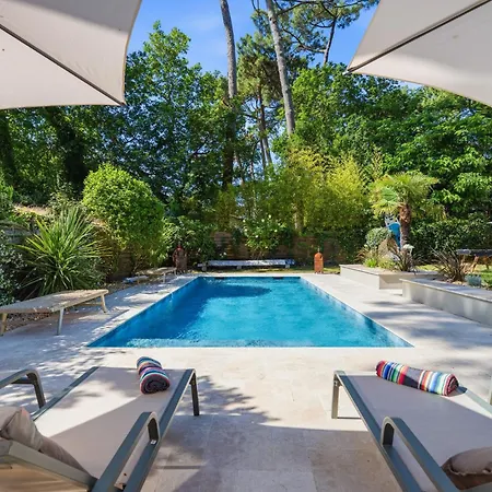 Esprit Au Pyla-sur-mer Avec Piscine, 150m וילה