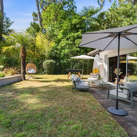 Esprit Au Pyla-sur-mer Avec Piscine, 150m וילה לה-טסט-דה-בוש