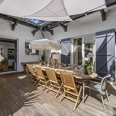 Esprit Au Pyla-sur-mer Avec Piscine, 150m וילה