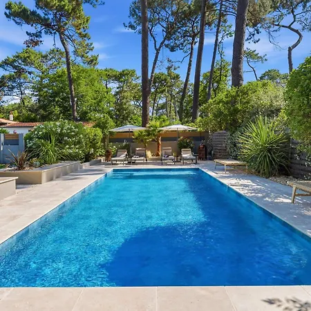 וילה Esprit Au Pyla-sur-mer Avec Piscine, 150m לה-טסט-דה-בוש